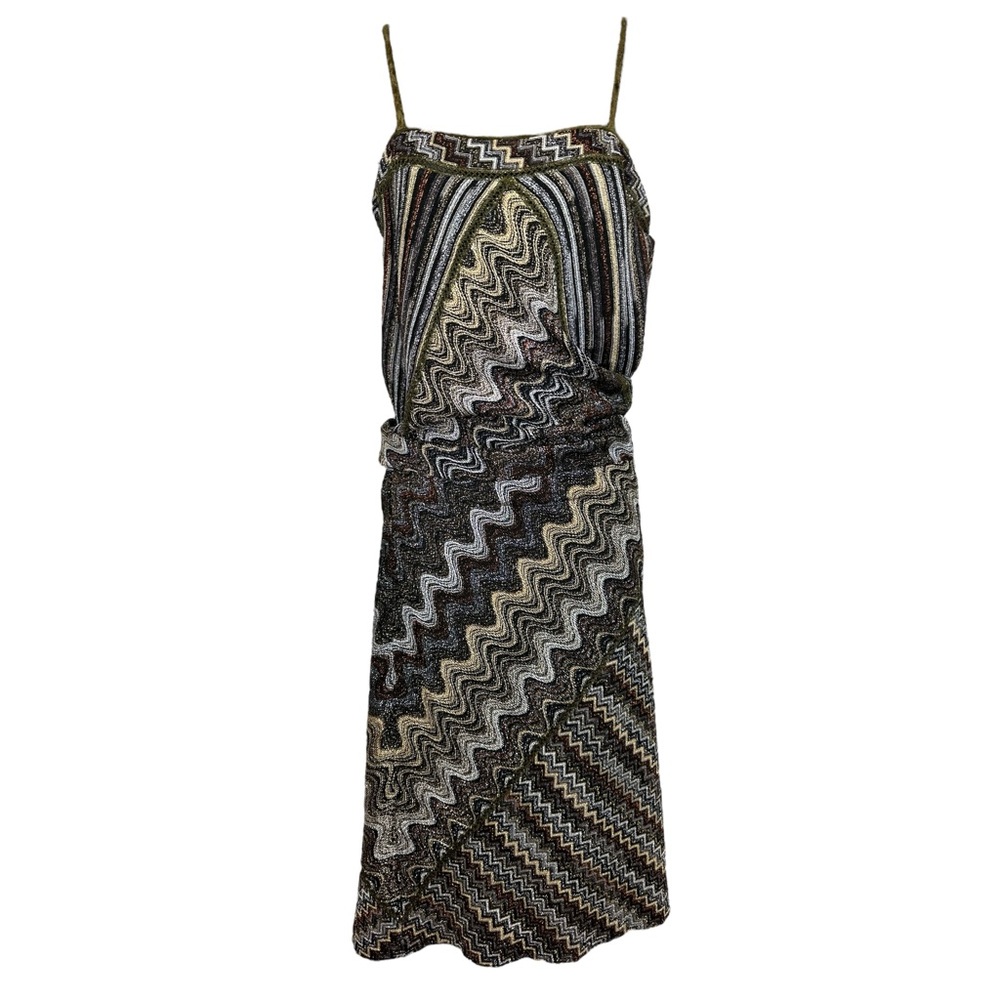 Missoni Vintage Metallic Skirt Set - Picture 1 of 4